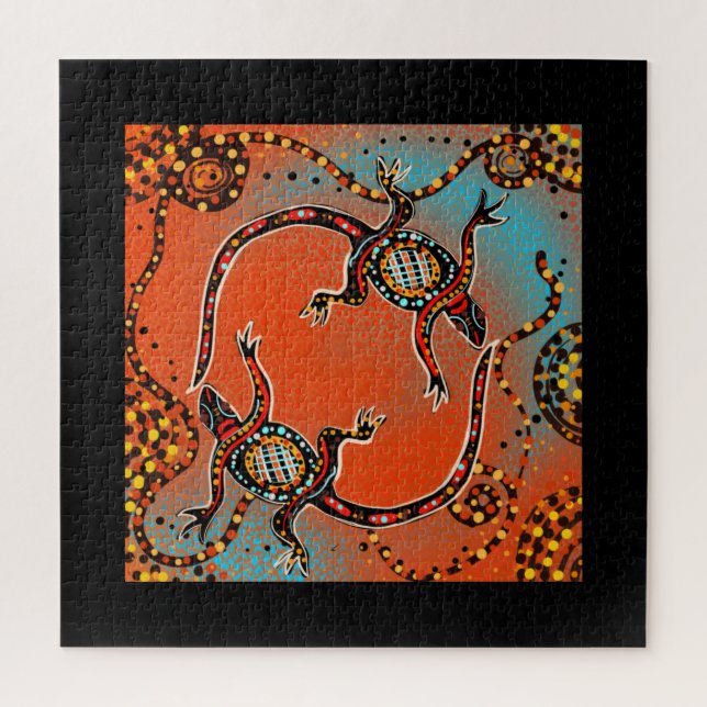 AUSTRALIA ART   JIGSAW PUZZLE (Vertical)