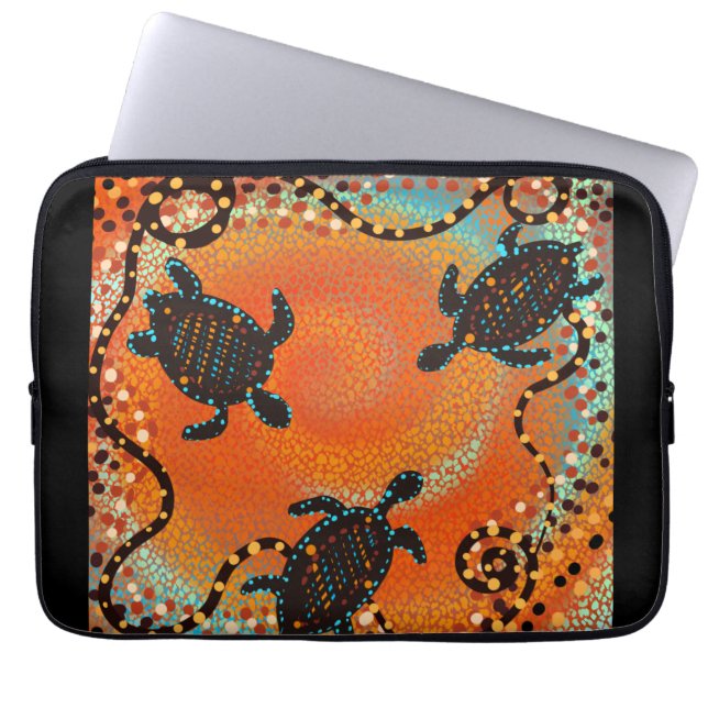 AUSTRALIA ART   LAPTOP SLEEVE (Front)