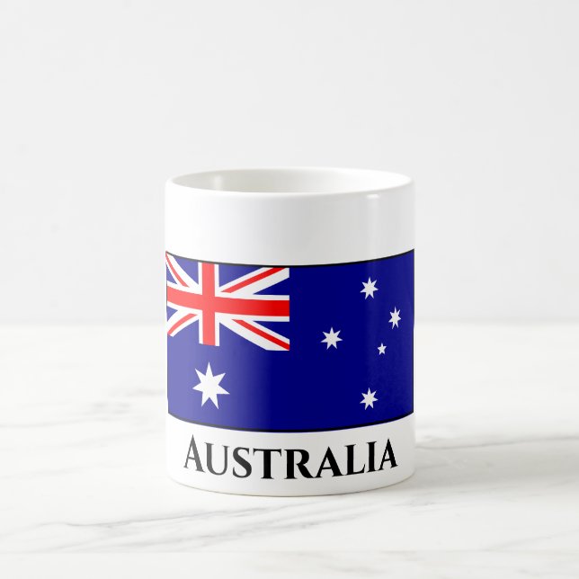 Australia (Australian) Flag Coffee Mug (Center)