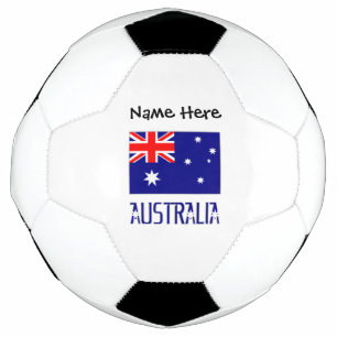 Australia Australian Flag Personalised Name  Football