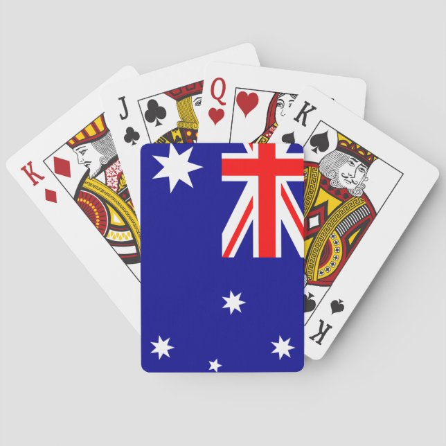Australia (Australian) Flag Playing Cards (Back)