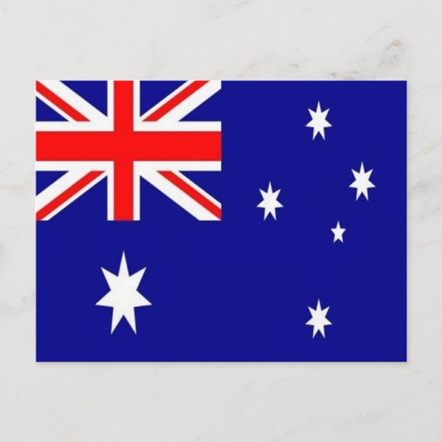 Australia - Australian Flag - Postcard (Front)