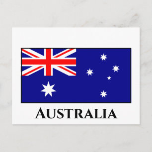 Australia (Australian) Flag Postcard