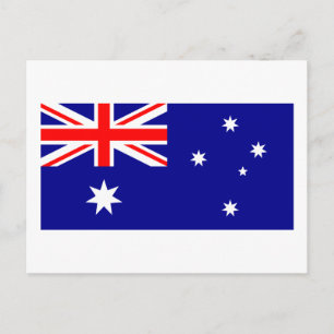 Australia (Australian) Flag Postcard