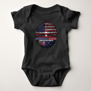 Australia Australian US American USA United States Baby Bodysuit
