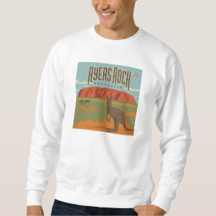 Australia   Ayers Rock Kangaroos Sweatshirt