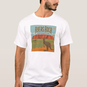Australia   Ayers Rock Kangaroos T-Shirt