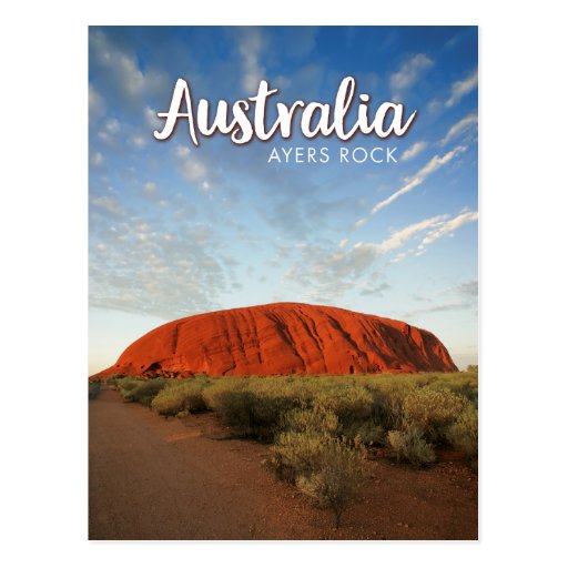 Image of australia ayers rock Postcard