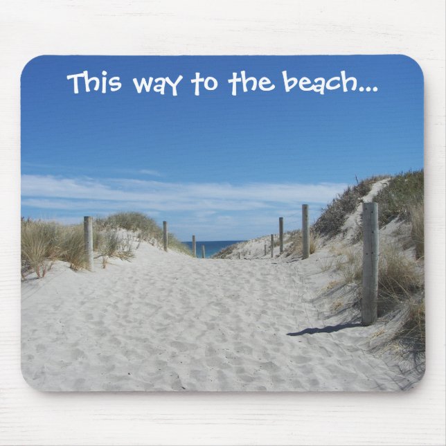 Australia Beach Mousepad (Front)