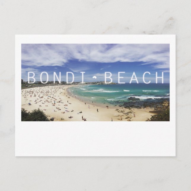 Australia Bondi Beach Postcard (Front)