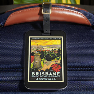Australia-Brisbane, a Winter Holiday, Luggage Tag