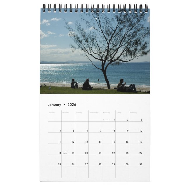Australia Calendar (Jan 2026)