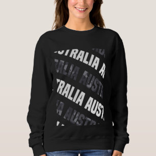 Australia Camo Pattern Grey Camouflage Sweatshirt