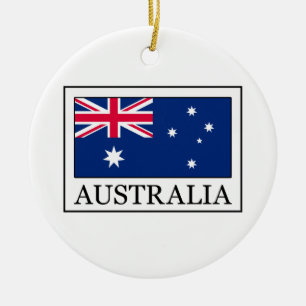 Australia Ceramic Tree Decoration