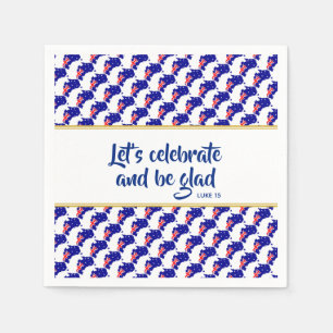 AUSTRALIA Christian Custom Celebration Party Paper Napkin