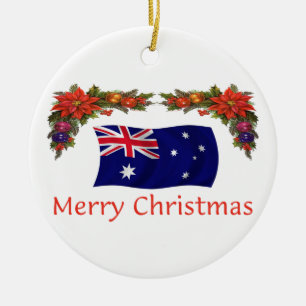 Australia Christmas Ceramic Tree Decoration