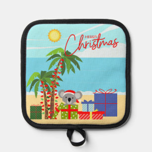 Australia Christmas Pot Holder