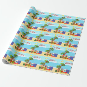 Australia Christmas Wrapping Paper