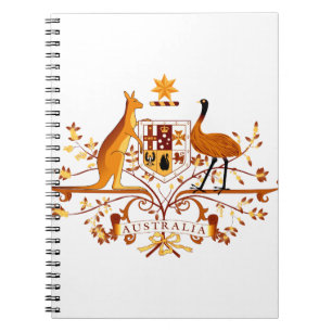 Australia COA Brown Notebook