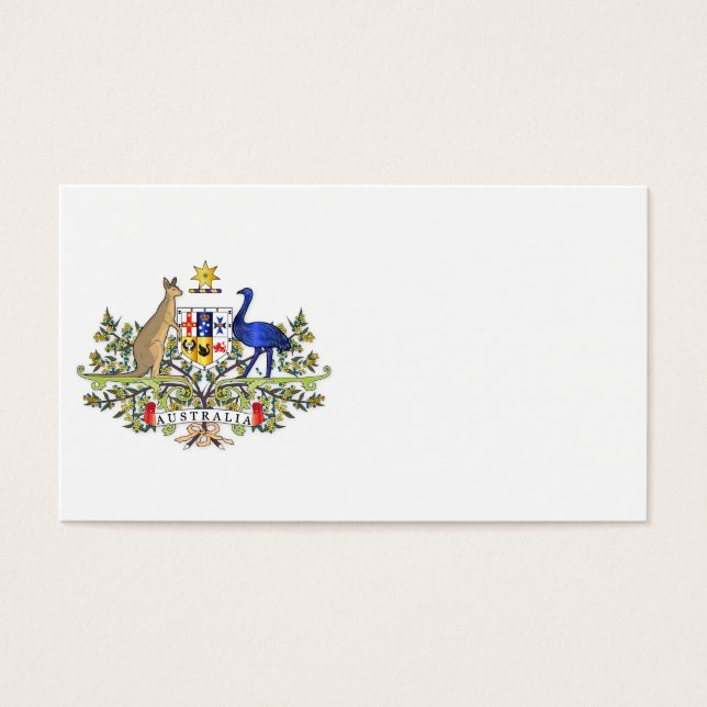 Australia coat of arms (Front)