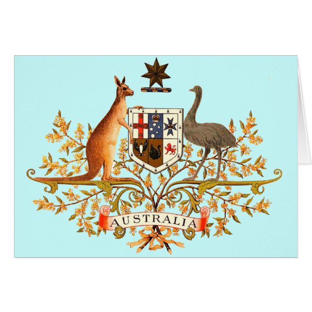 australia coat of arms (Front Horizontal)