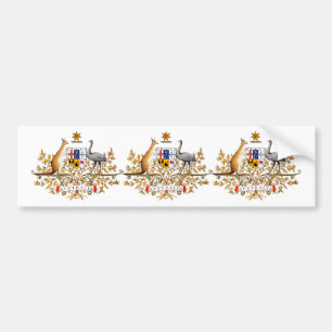 Australia Coat of Arms Bumper Sticker