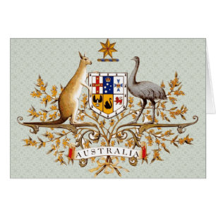 Australia Coat of Arms detail