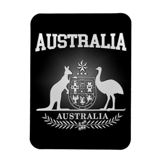 Australia Coat of Arms Magnet (Vertical)
