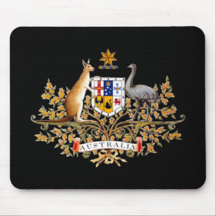 Australia Coat of Arms Mouse Mat