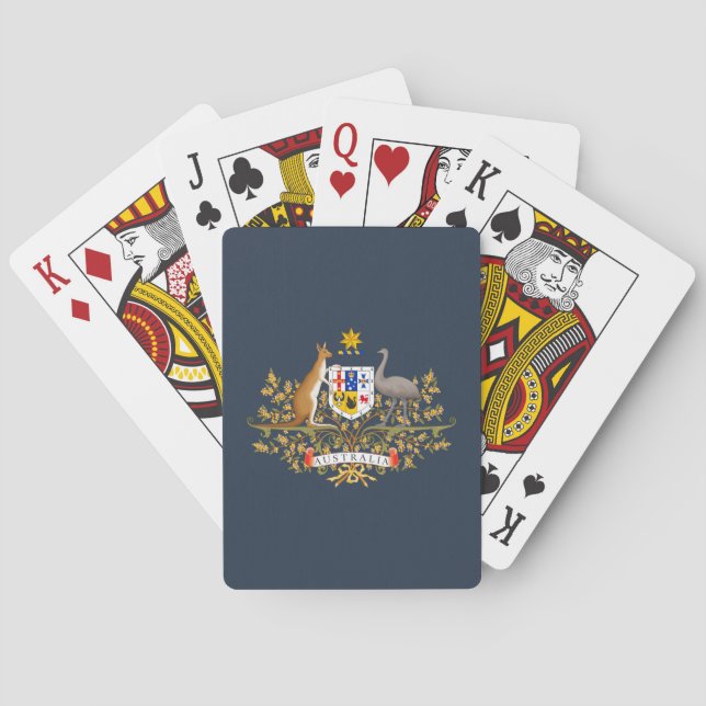 Australia Coat of Arms Playing Cards (Back)