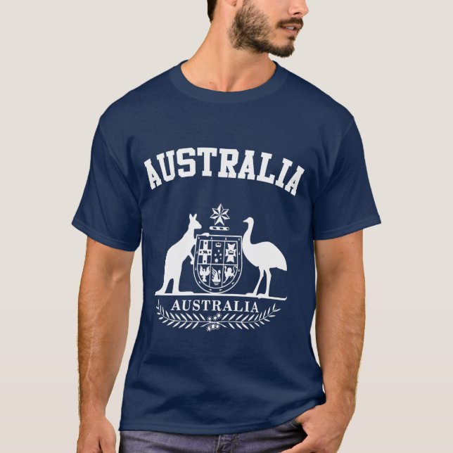 Australia Coat of Arms T-Shirt (Front)
