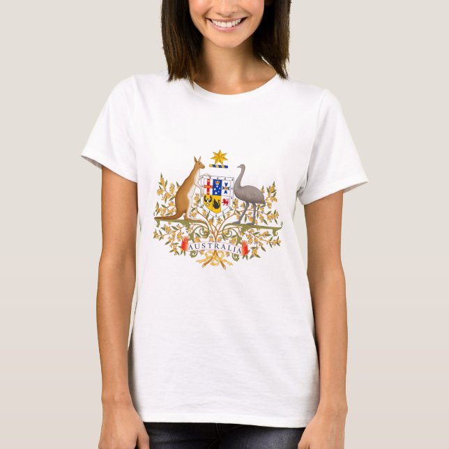 australia coat of arms T-Shirt (Front)