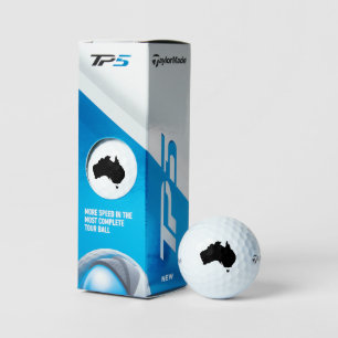 Australia Country Icon TaylorMade Golf Balls 