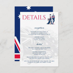 Australia Couple Enclosure Card