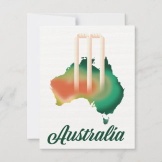 Australia Cricket map.