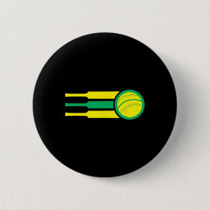 Australia Cricket Team Australia Cricket Fan Flag 6 Cm Round Badge