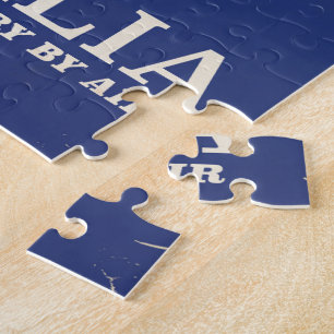 Australia Cricket Vintage travel poster Jigsaw Puzzle