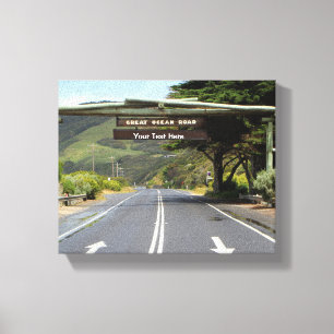 Australia Customisable Great Ocean Road Canvas Print