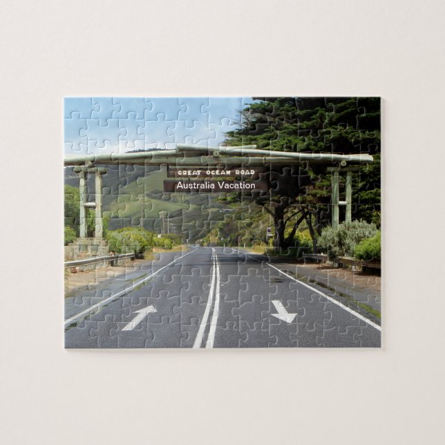 Australia Customisable Great Ocean Road Jigsaw Puzzle (Horizontal)