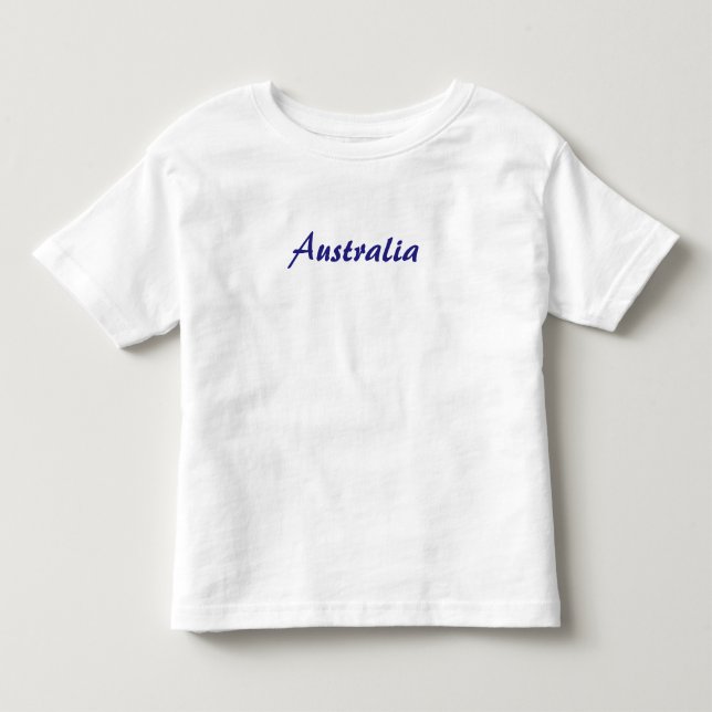 Australia customizable t-shirt (Front)