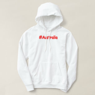 "#Australia" Cute Design. Buy Now Hoodie