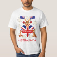 AUSTRALIA DAY 26TH JANUARY KANGAROOS, FLAGS, HEART
