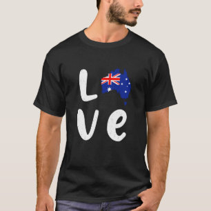 Australia Day Cool Australia Flag For Women Men T-Shirt