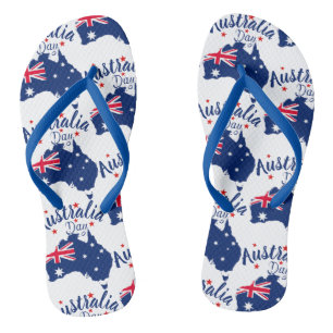 Australia Flag Flip Flops Sandals Zazzle UK