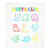 Australia Day Toddler Shirt Funny Animals Australi
