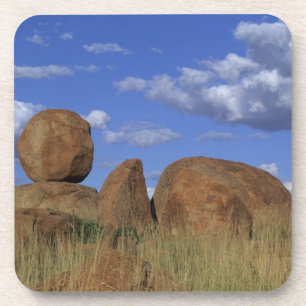 Australia, Devil's Marbles. Spherical sandstone Coaster