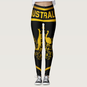 Australia Emblem Leggings