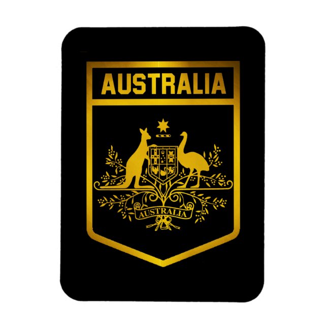 Australia Emblem Magnet (Vertical)