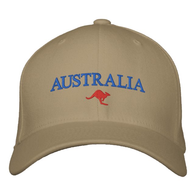 Australia Embroidered Hat (Front)