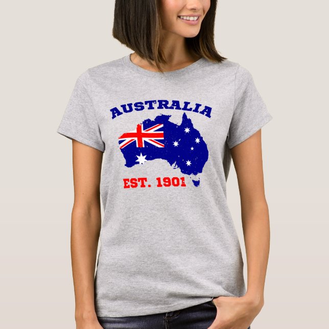 Australia Established 1901 T-Shirt (Front)